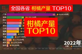 摘橘子就是广西人的使命吗？各省柑橘产量排名，广西：都是弟弟