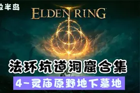 《艾尔登法环》全坑道洞窟合集【啜泣半岛】4-灵庙原野地下墓地视频封面
