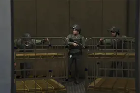 GTA5：第六十一章大干一票麦克崔佛小富三人一起抢劫储蓄银行