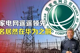 司马南：国家电网遥遥领先，排名居然在华为之前视频封面