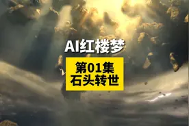 用人工智能AI创作红楼梦，这是第一集石头问世。
