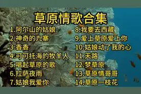 草原经典歌曲推荐《拉萨夜雨》《阿尔山的姑娘》《神奇的九寨》