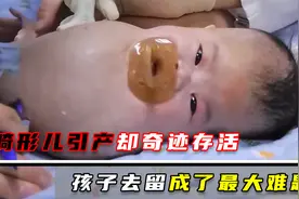 畸形儿引产却奇迹存活，孩子去留成了最大难题视频封面
