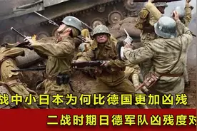 二战时期，同为军国主义的日本军队为何比德军凶残的多？