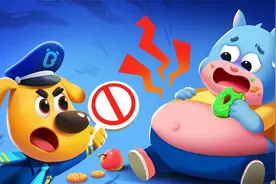 早教动画：小熊过度饮食，导致肥胖危险，学习养成健康饮食好习惯视频封面