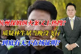 保姆纵火案又上热搜？质疑林生斌当晚没飞行，到底有无不在场证明视频封面