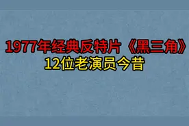 1977年反特电影《黑三角》12位老演员，凌元，雷明，刘佳，李林！