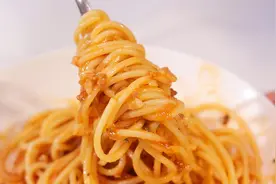 孩子超爱的番茄肉酱意面，在家做也这么好吃，周末不用出去饭店了