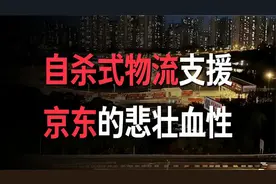 悲壮血性不计成本，自杀性物流支援上海，刘强东的京东有多倔强？视频封面