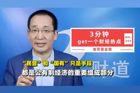 “民营”和“国有”只是手段，都是公有制经济的重要组成部分