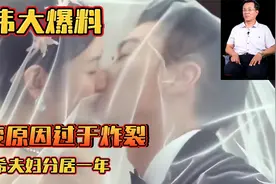 卓伟大爆料，陈妍希陈晓已分居一年，婚变原因三观过于炸裂视频封面