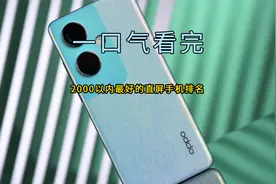 一口气看完2000以内最好的直屏手机排名，第一名是2000内全能王者视频封面