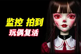 “监控拍到，玩偶复活？” #监控下的一幕 #惊悚 #恐怖 #纪录片视频封面