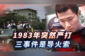 1983年全国为何突然严打？三个恶劣事件是导火索，亲历者：打得好