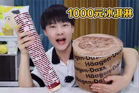 开箱1000元一盒的哈根达斯冰淇淋，我终于实现了冰淇淋自由视频封面