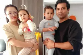 东北女孩嫁印度低种姓男人，生俩混血宝宝，全家人定居印度拍视频视频封面