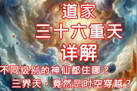道家三十六重天詳解：不同級別的神仙都住哪？三界竟是時空穿越？