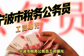 宁波市税务公务员工资曝光视频封面