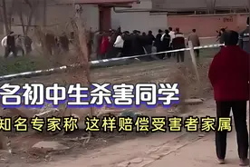 知名犯罪心理学专家建议，杀人初中生家庭应这样赔偿受害者家属视频封面