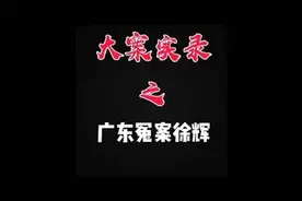 天网记录，广东冤案徐辉#法网恢恢疏而不漏#真实案件记录#大案要视频封面