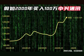 2000年买入100万中兴通讯，持有不动分红再买入，如今变多少钱？视频封面