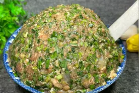 猪肉饺子馅好吃有诀窍，教你酒店不外传的配方，鲜嫩多汁不腥不柴