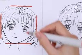 萌新必学，漫画新手入门课，凭感觉画头像？（全套课30集）视频封面