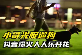 小伙被狗狗扯开裤子在小区跑了三圈视频封面
