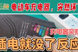 电动车充电器，突然插电就没了反应！咋回事儿？视频封面