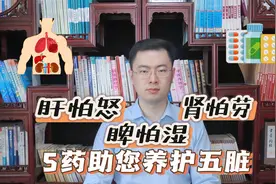 肝怕怒  肾怕劳，脾怕湿，心怕虚，5个药，疏肝健肾，健脾养心视频封面