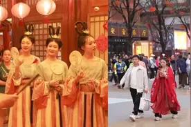 西安三步一个公主五步一个贵妃，汉服妆造师：一天大概20个顾客视频封面