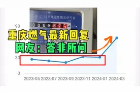 重庆燃气问题官方回应来了，网友称：答非所问，评论区热闹了视频封面