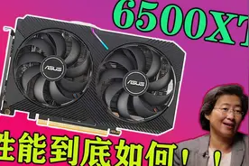 矿潮时发布的RX6500xt性能真的很弱吗？{显卡性能测试}视频封面