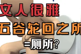 文人很雅 五谷轮回之所=厕所？视频封面