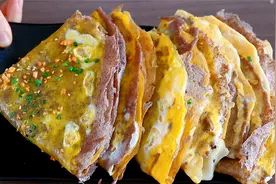 纯粗粮饼我最爱它，细腻好吃，低脂营养，几分钟就搞定全家早餐