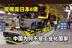 中国工业规模全球第一，是日本6倍，为啥仍不被评为工业化国家？视频封面