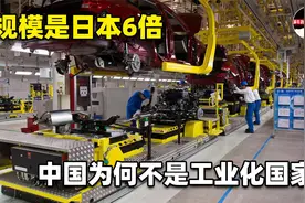 中国工业规模全球第一，是日本6倍，为啥仍不被评为工业化国家？视频封面