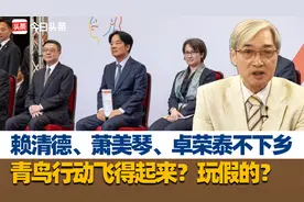 赖清德、萧美琴、卓荣泰不下乡，青鸟行动飞得起来？玩假的？视频封面