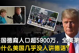 美国德裔人口超5900万，全美第一，为什么美国几乎没人讲德语？视频封面