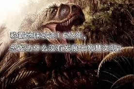 称霸地球长达1.6亿年，恐龙为什么没有发展出智慧文明？