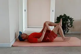 肚子大的人，坚持一套收腹操，每天3个动作，再也不想出去跑步了视频封面