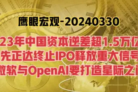 去年资本外流严重，A股当自强刻不容缓，先正达终止IPO就是信号！视频封面
