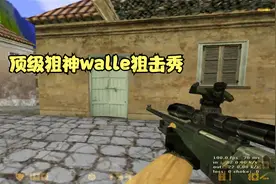 CS世界大赛顶级狙神walle，没几年的功力，打不出这效果！