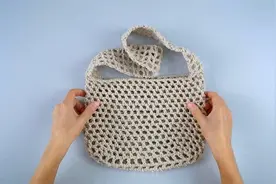 超简单镂空手提包钩针教程，7分钟学会