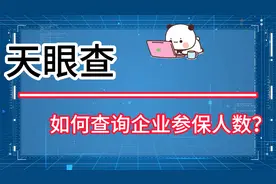 天眼查如何看企业参保人数？三只羊148人参保，与辉同行不显示！视频封面