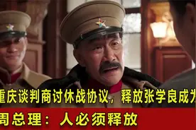 重庆谈判商讨休战协议，释放张学良成为重点，周总理：人必须释放视频封面