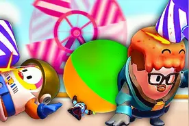 糖豆人 这个游戏太欢乐了，60个人同时在线闯关抢第一 屌德斯小熙视频封面