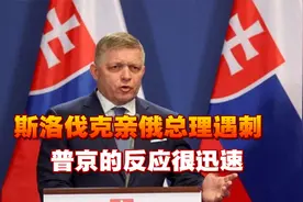 内战逼近，斯洛伐克亲俄总理遇刺，枪手已被捕，普京的反应很迅速视频封面