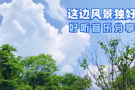 梅岭山上、山下风景，记录家乡美景，好听音乐分享视频封面