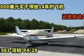 20000美元买下停放14年的飞机，还能有赚钱的可能么 #发动机维修视频封面